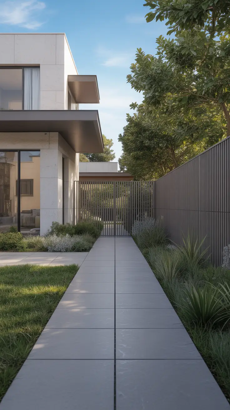 modern front yard 2026 Fence Solutions For Clean And Contemporary Exteriors