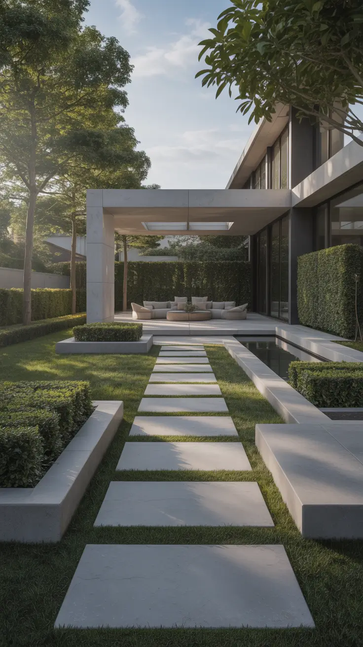 modern front yard 2026 Modern Front Yard Designs Inspired By Clean Geometry