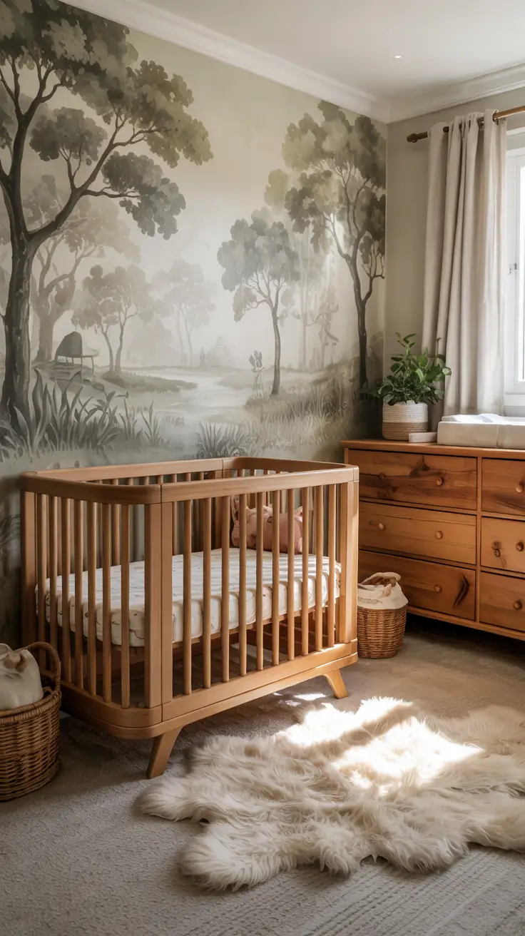 nursery ideas 2026 Nursery Ideas Woodland With Rustic Forest Charm