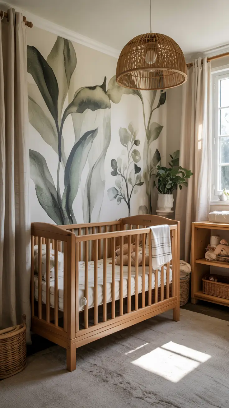 nursery ideas 2026 Green And Earthy Nursery Ideas Baby Girl Retreat