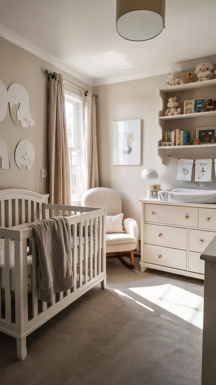nursery ideas 2026 Soft Neutral Nursery Ideas With Cozy Textures