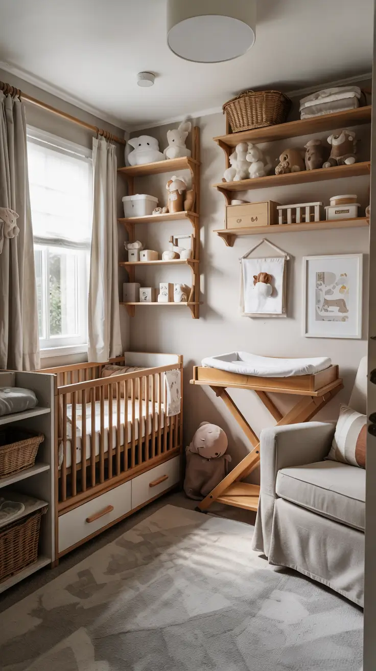 nursery ideas 2026 Nursery Ideas For Small Spaces With Smart Storage Solutions