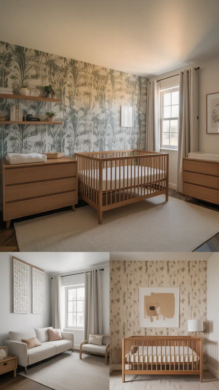 nursery remodel ideas 2026 13 — Nursery Remodel Ideas With Wallpaper Accents That Feel Fresh In 2026