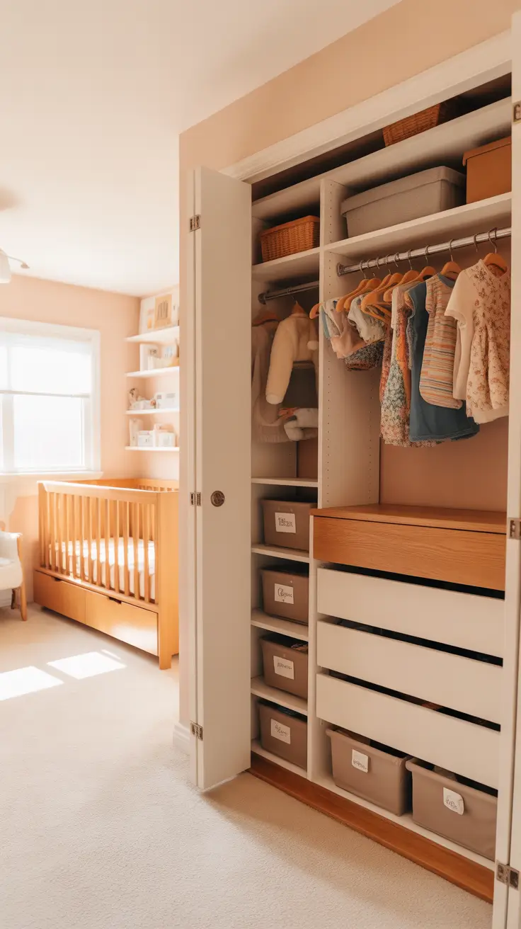nursery remodel ideas 2026 16 — Nursery Remodel Ideas With A Built-In Closet System For Maximum Storage