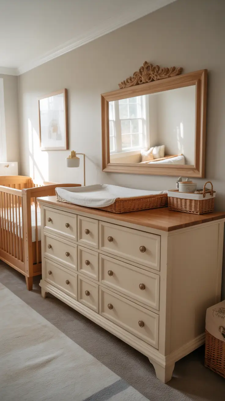 nursery remodel ideas 2026 20 — Nursery Remodel Ideas With A Dresser Styling Moment That Feels Designer