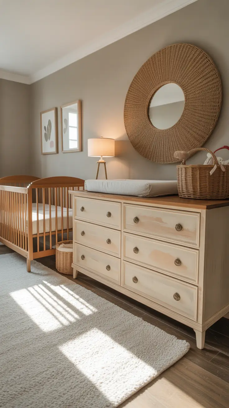 nursery remodel ideas 2026 20 — Nursery Remodel Ideas With A Dresser Styling Moment That Feels Designer