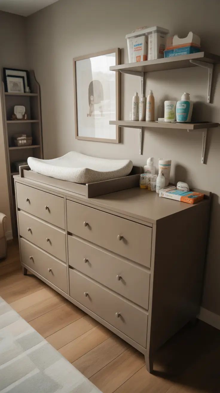 nursery remodel ideas 2026 21 — Baby Room Remodel Nursery Ideas With A Functional Changing Station Wall