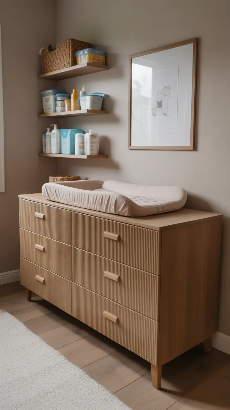 nursery remodel ideas 2026 21 — Baby Room Remodel Nursery Ideas With A Functional Changing Station Wall