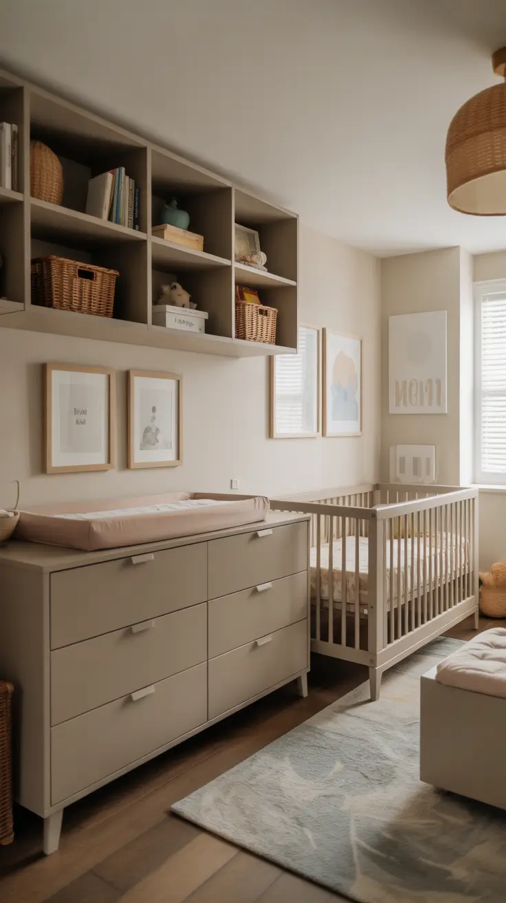 nursery remodel ideas 2026 23 — Baby Room Remodel Nursery Ideas With Built-In Shelving For A Clean Look