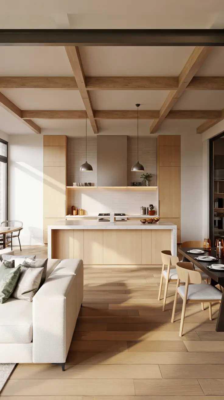 open kitchen remodel ideas 2026 Dining Living Room Remodeling With Integrated Open Kitchen Concept