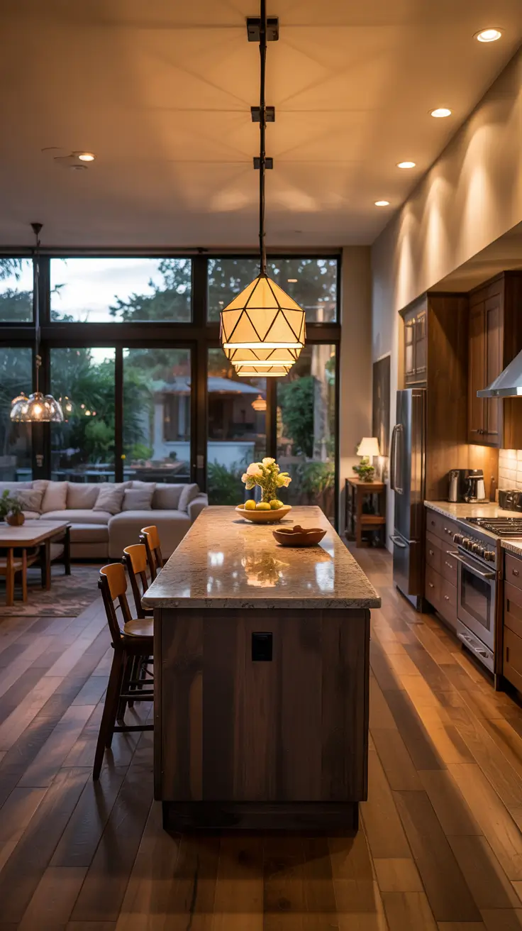 open kitchen remodel ideas 2026 Dining Living Room Remodeling With Integrated Open Kitchen Concept