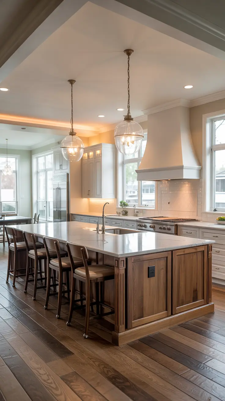 open kitchen remodel ideas 2026 Open Concept Kitchen Remodel Ideas With Layered Lighting And Islands