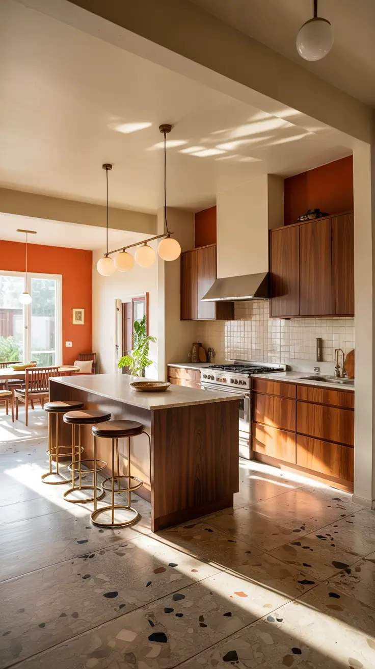 open kitchen remodel ideas 2026 Open Concept 1970s Kitchen Remodel Ideas With Contemporary Flair