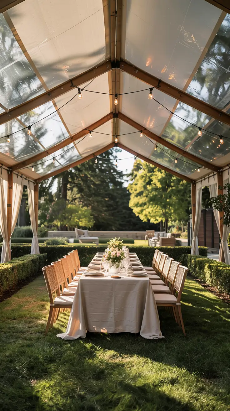 outdoor dinner parties under a tent Outdoor Dinner Parties Under A Tent For Special Occasions