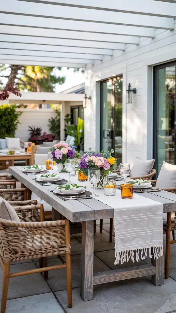 outdoor dinner parties table decor Table Decor Ideas For Outdoor Dinner Parties