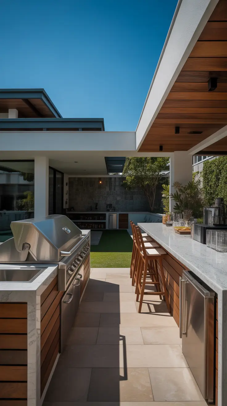 outdoor grill area ideas 2026 10 — Ideas For Setting Up A Functional Outdoor Bar And Grill Area