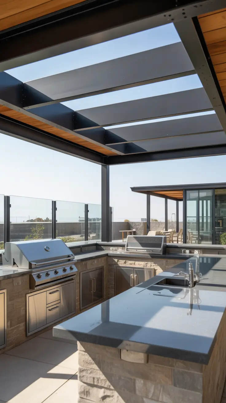 outdoor grill area ideas 2026 14 — Outdoor Covered Grill Area Ideas For All Weather Grilling