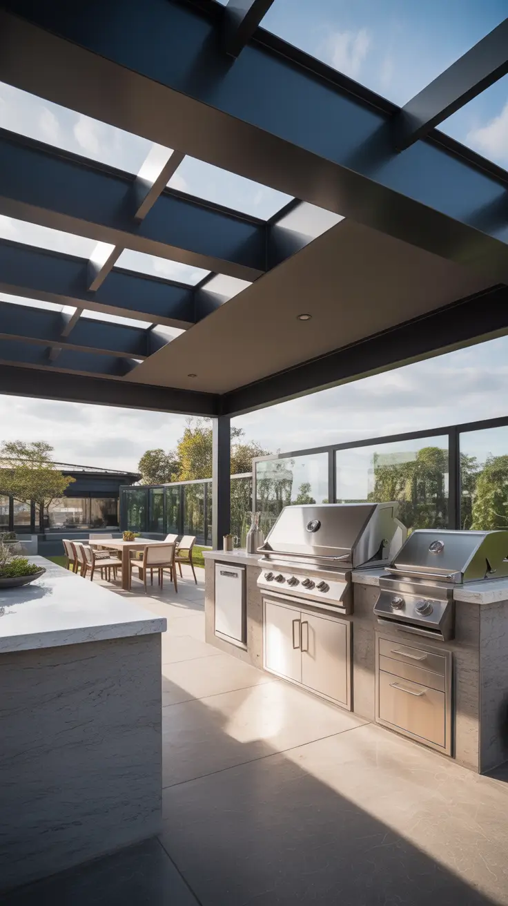 outdoor grill area ideas 2026 14 — Outdoor Covered Grill Area Ideas For All Weather Grilling