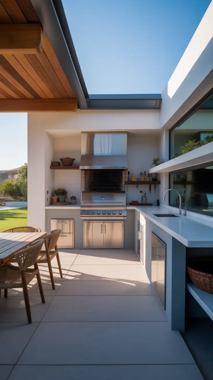 outdoor grill area ideas 2026 Simple Outdoor Kitchen Ideas Grill Area Homeowners Love