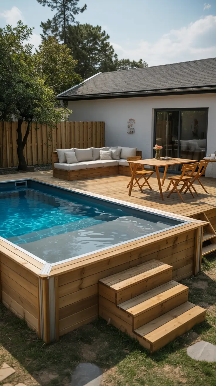 outdoor pool area 2026 Outdoor Pool Area Above Ground Diy Projects For 2026
