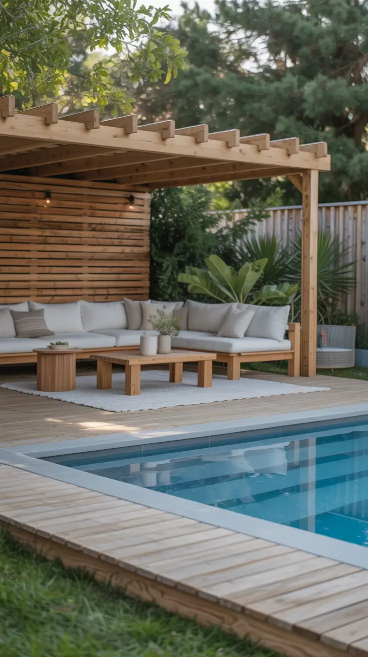 outdoor pool area 2026 Outdoor Pool Area Above Ground Diy Projects For 2026