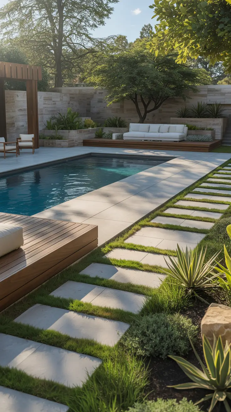 outdoor pool area 2026 Outdoor Pool Area Ground Ideas That Feel Integrated