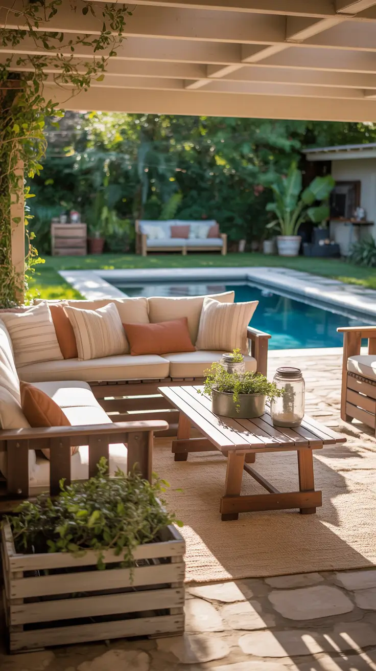 outdoor pool area 2026 Outdoor Pool Area Tropical Style With Relaxed Energy