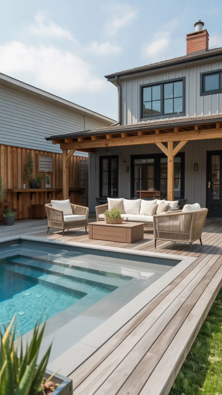 outdoor pool area 2026 Outdoor Pool Area Ideas On A Budget Without Sacrificing Style