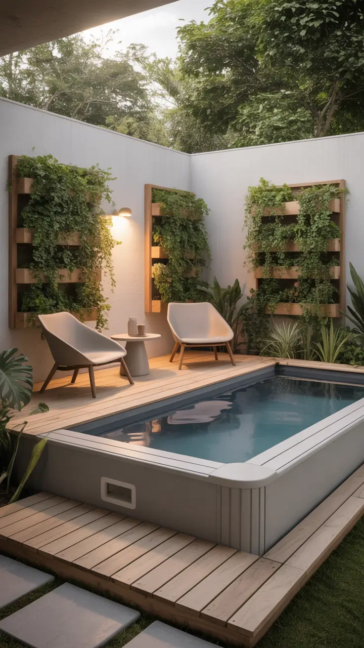 outdoor pool area above ground 2026 Outdoor Pool Area Above Ground Decor For Small Yards