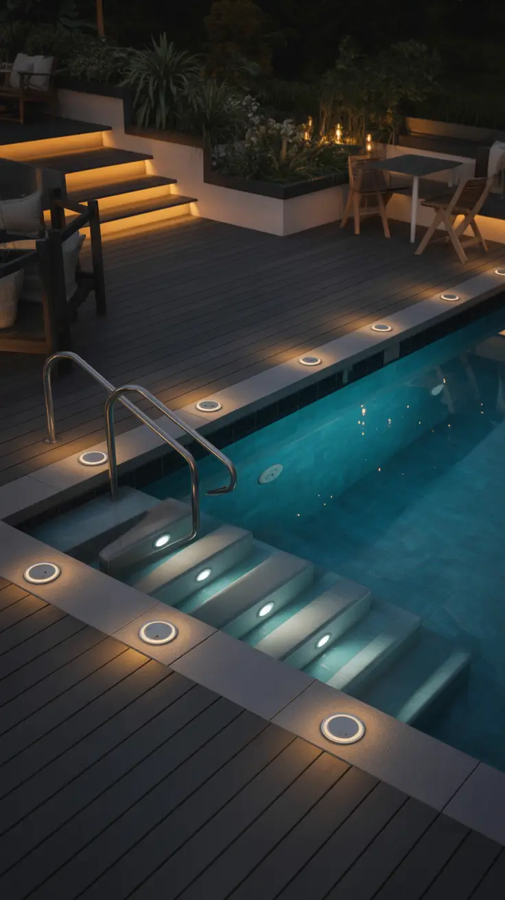 outdoor pool area above ground 2026 Outdoor Pool Area Above Ground Lights And Safety Planning