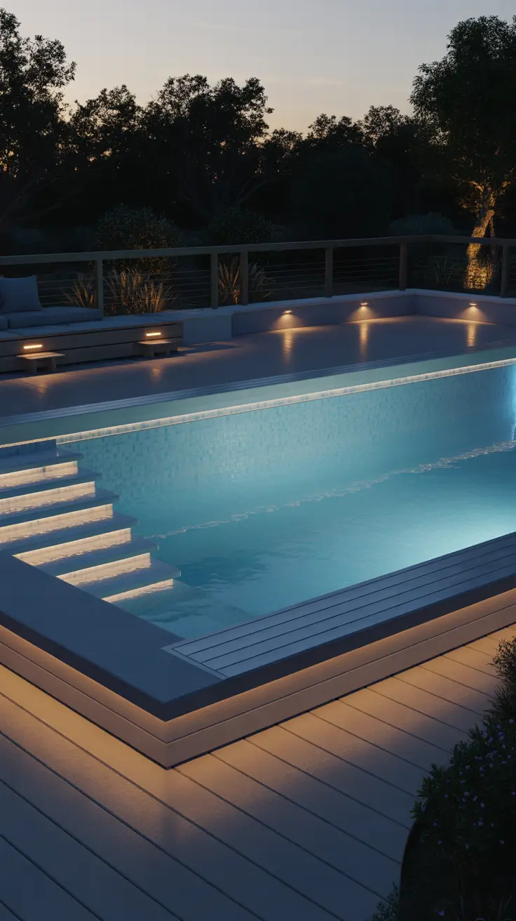outdoor pool area above ground 2026 Outdoor Pool Area Above Ground Lights And Safety Planning