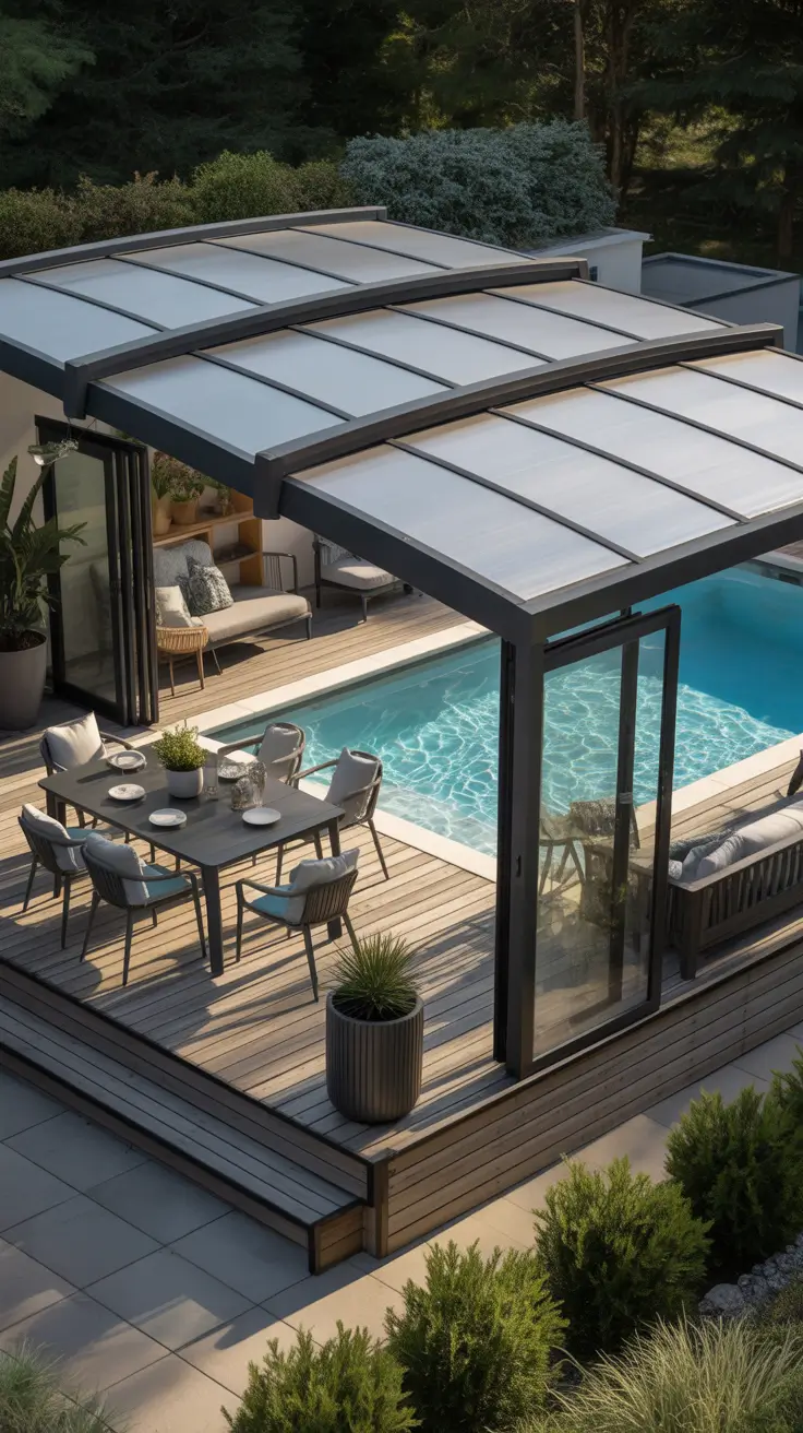 outdoor pool area above ground 2026 Outdoor Pool Area Above Ground Covered For Year Round Use