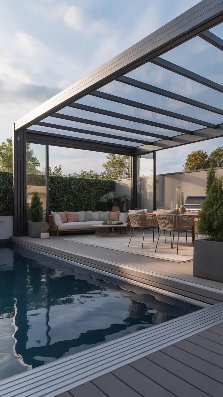 outdoor pool area above ground 2026 Outdoor Pool Area Above Ground Covered For Year Round Use