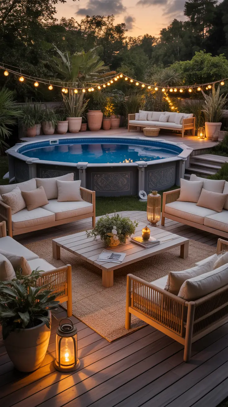 outdoor pool area above ground 2026 Outdoor Pool Area Above Ground Decor Essentials