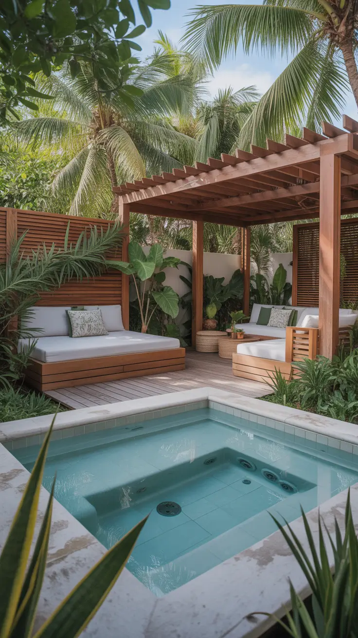outdoor spa ideas 2026 Tropical Outdoor Spa Ideas That Feel Like A Resort