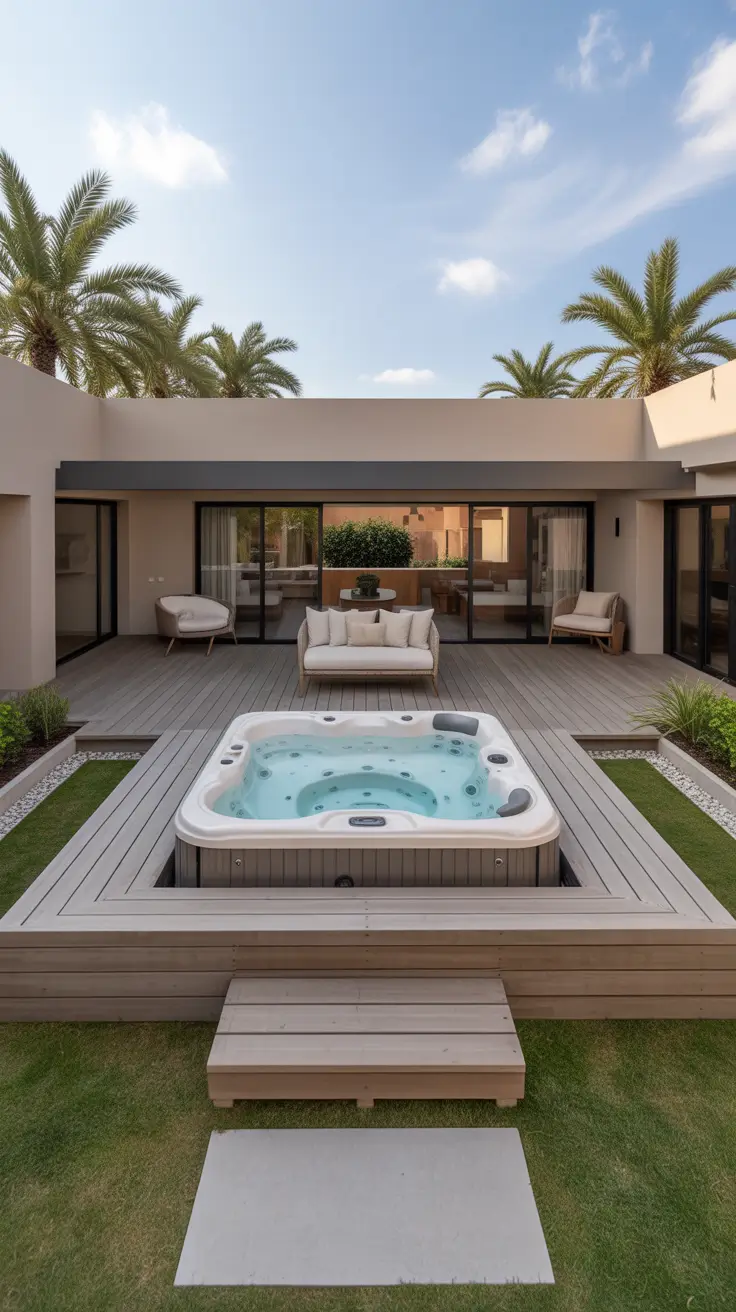 outdoor spa ideas 2026 Luxury Outdoor Spa Ideas Designed As A Backyard Destination