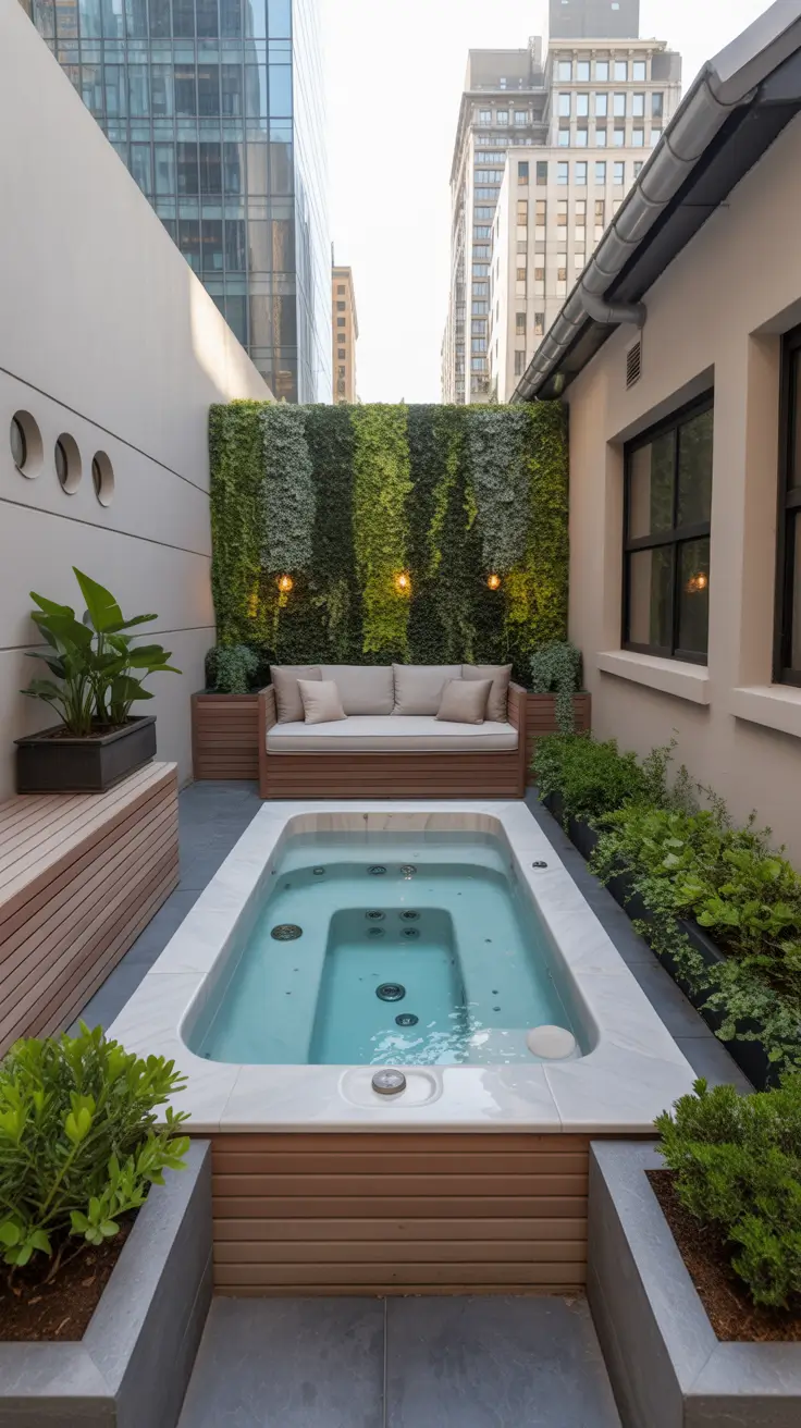 outdoor spa ideas 2026 Outdoor Spa Ideas For Small Courtyards And Urban Homes