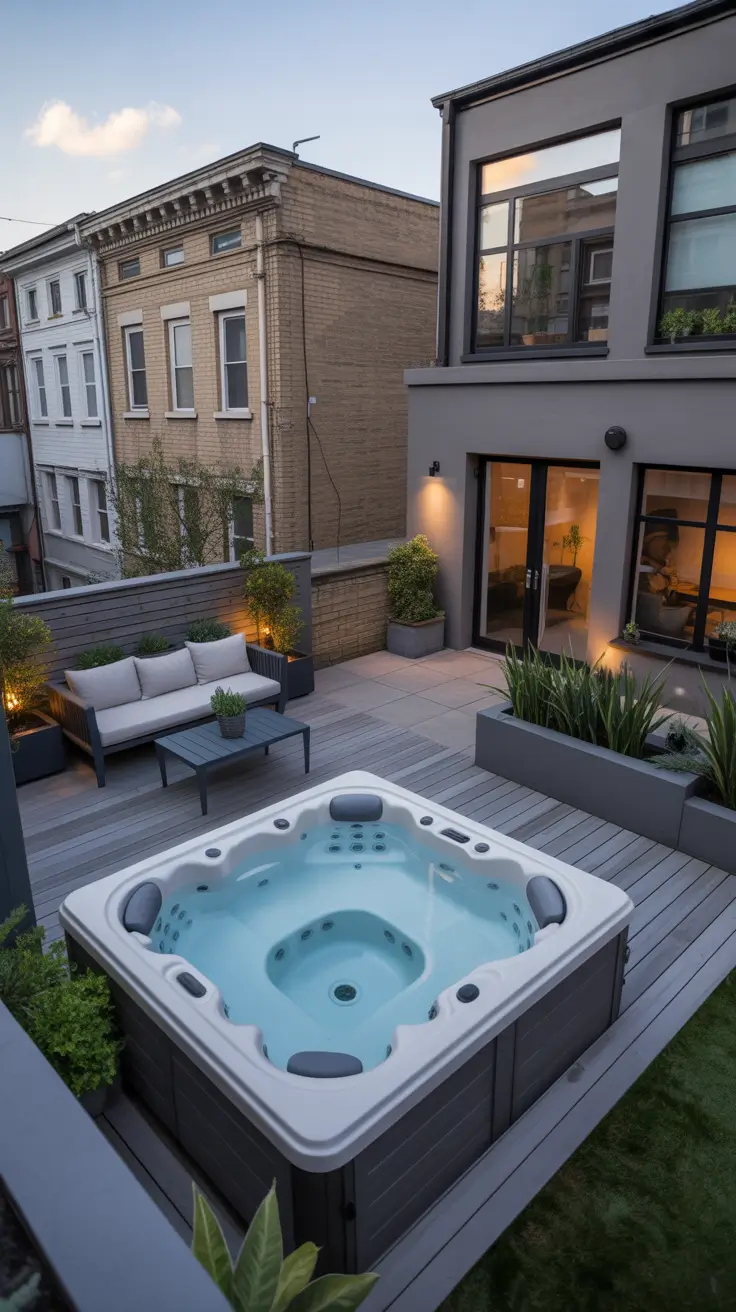 outdoor spa ideas 2026 Urban Outdoor Spa Ideas For Rooftops And City Terraces