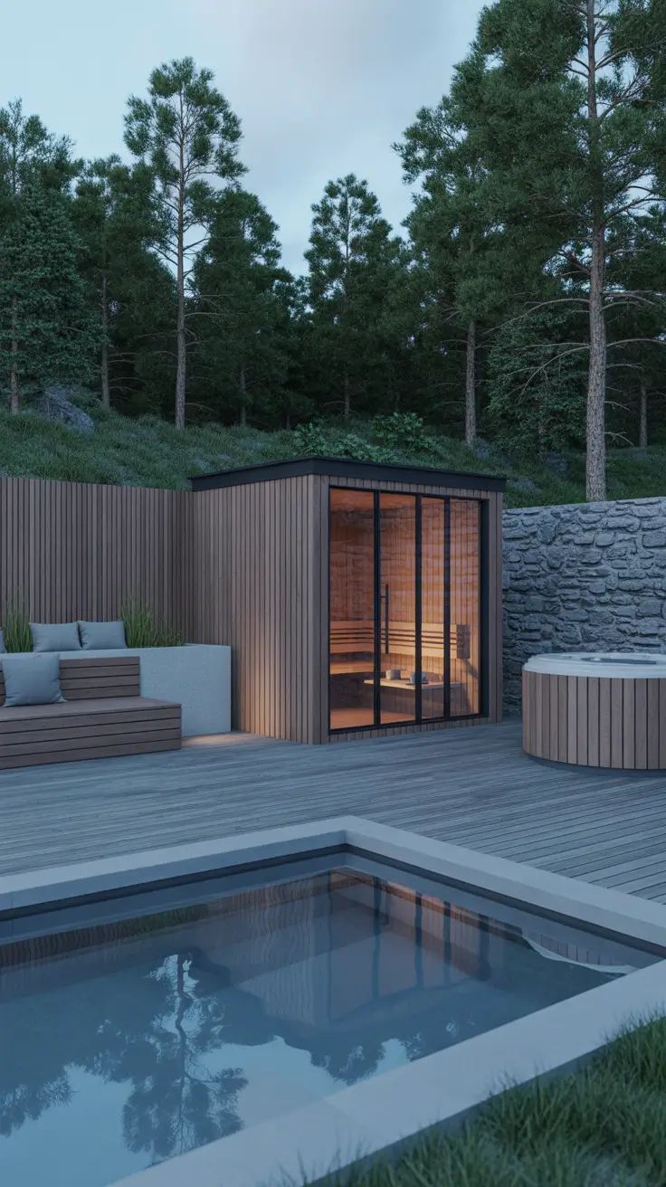 outdoor spa ideas 2026 Outdoor Spa Sauna Ideas For A Nordic Inspired Escape