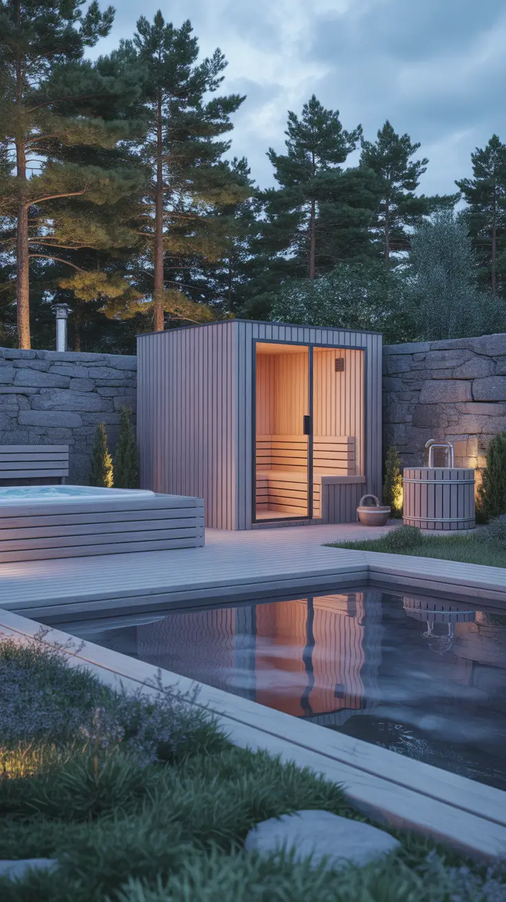outdoor spa ideas 2026 Outdoor Spa Sauna Ideas For A Nordic Inspired Escape