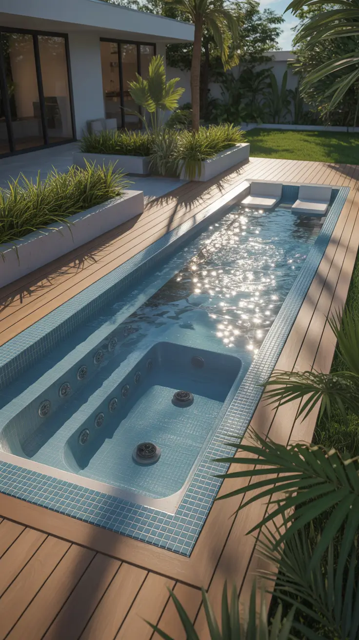 outdoor spa ideas 2026 Outdoor Swim Spa Ideas For Fitness And Relaxation Combined