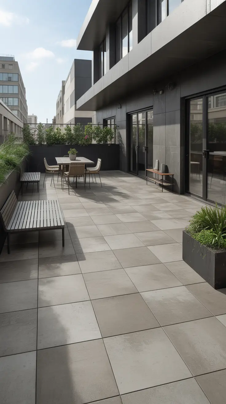 outdoor tiles for floor 2026 Outdoor Floor Tiles Concrete Patios With Industrial Design