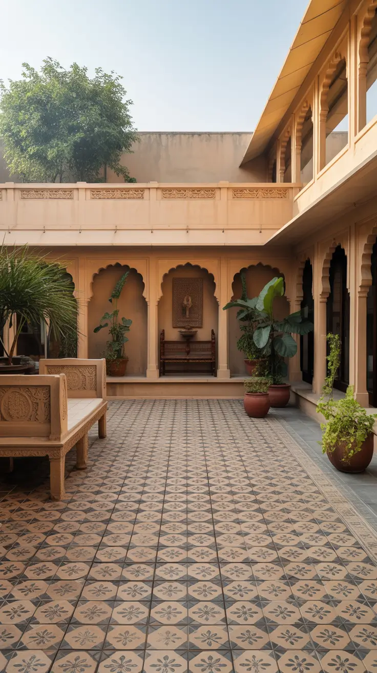 outdoor tiles for floor 2026 Patio Tiles Outdoor Flooring India Inspired By Tradition