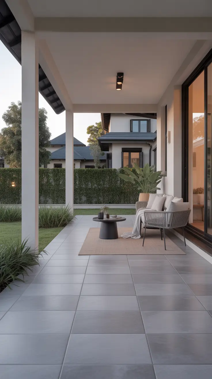 outdoor tiles for floor 2026 Design Front Porches Ideas Using Porcelain Flooring