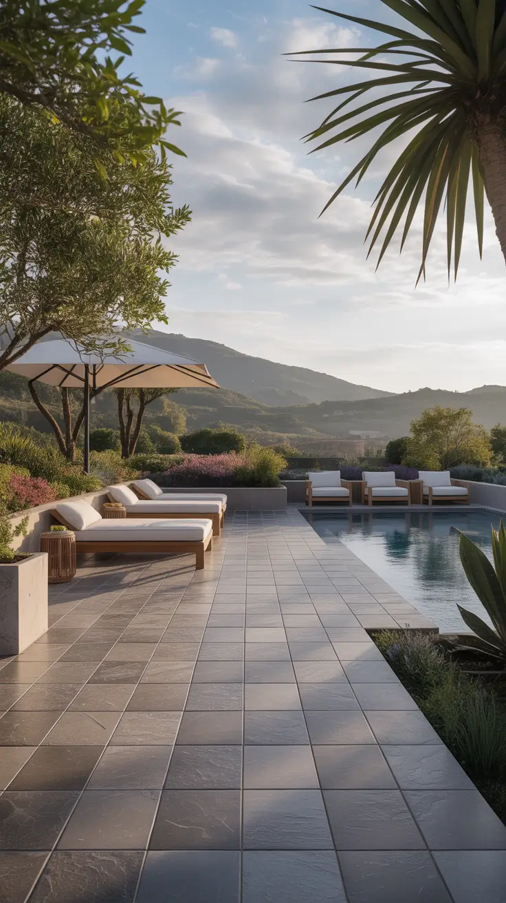 outdoor tiles for floor 2026 Poolside Outdoor Floor Tiles For Resort Style Homes