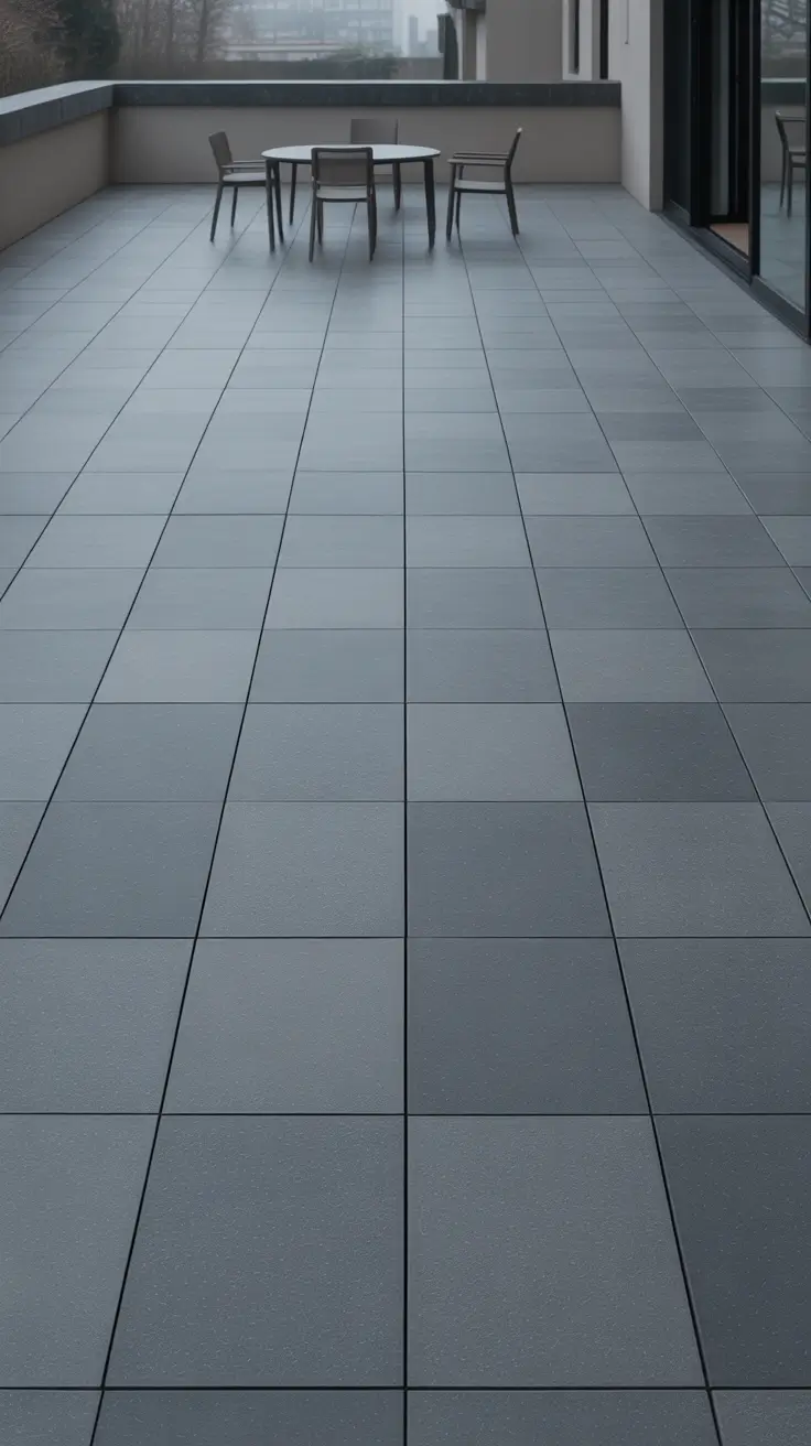 outdoor tiles for floor 2026 Grey Floor Tiles Outdoor For Minimal Flooring Design
