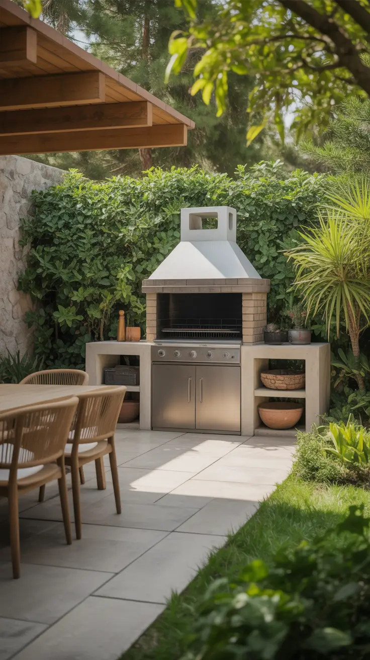 outside barbecue area ideas 2026 04 – Outside Barbecue Area Ideas Garden With Natural Surroundings