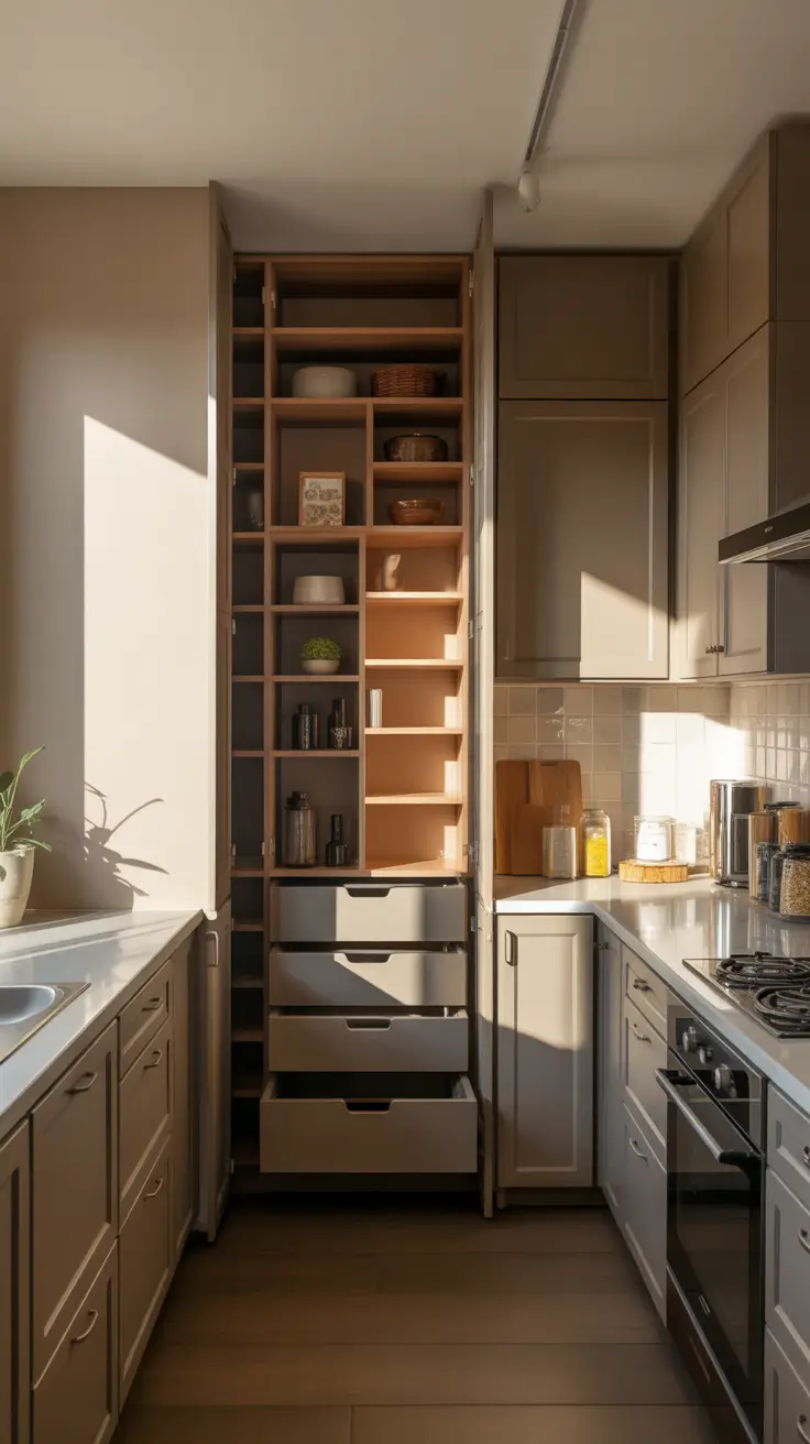 pantry remodel ideas 2026 Kitchen Remodel Ideas With Pantry Built Into An Awkward Wall