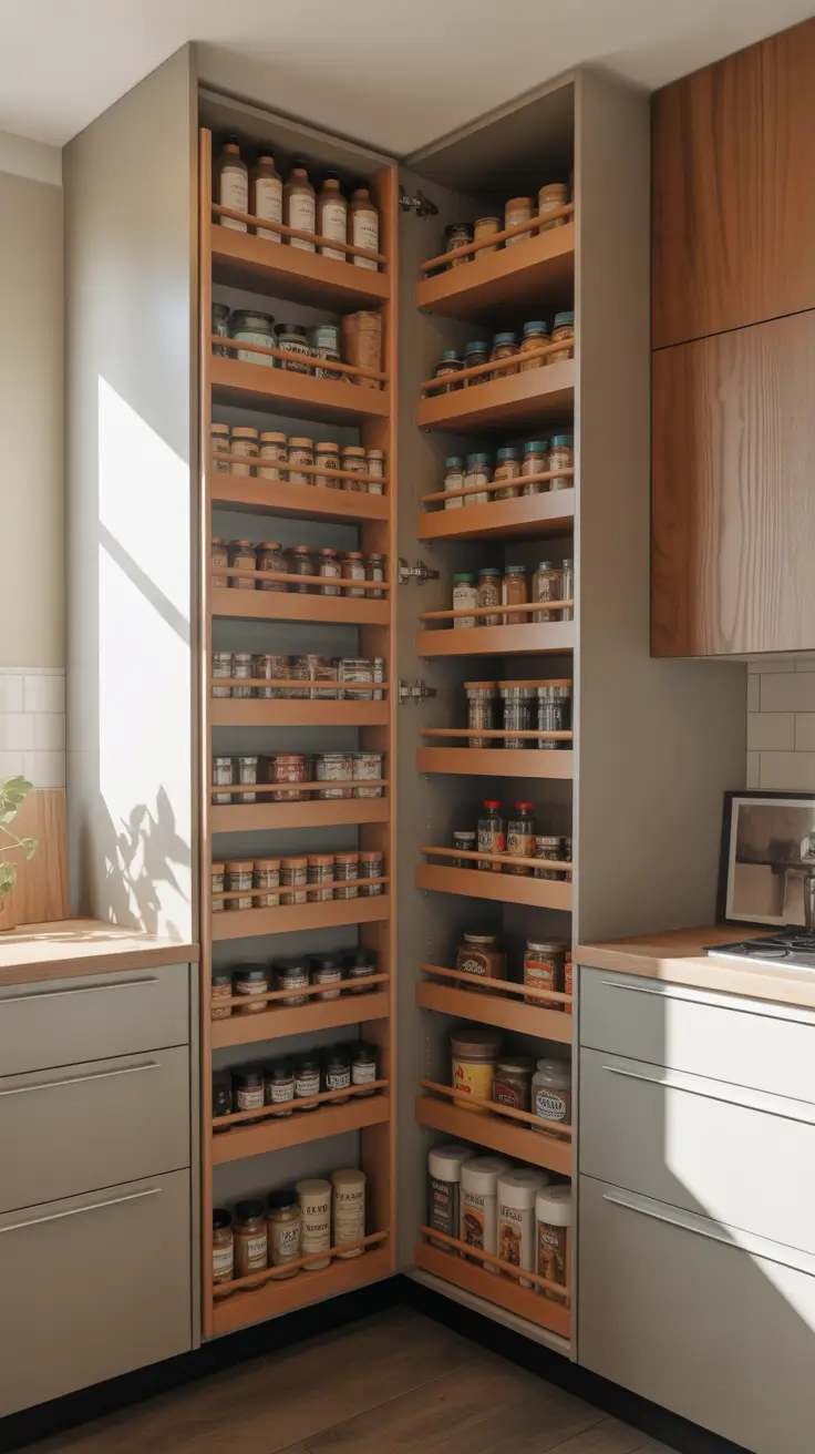 pantry remodel ideas 2026 Pantry Closet Remodel Ideas With Tall Vertical Spice Storage