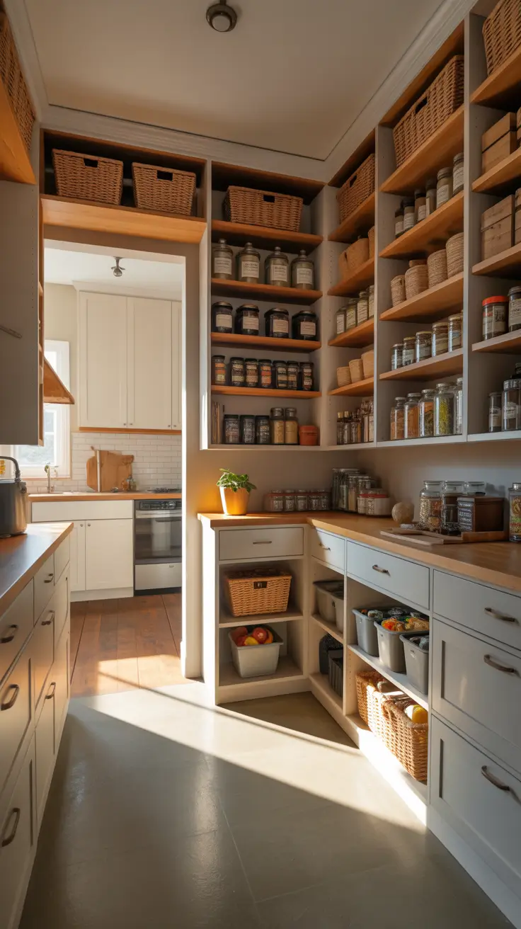 pantry remodel ideas 2026 Pantry Remodel Ideas Walk In Layouts With Custom Storage Zones